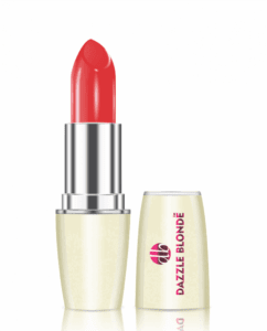 RED CHILLY GLOSSY Lipstick by Dazzle Blonde